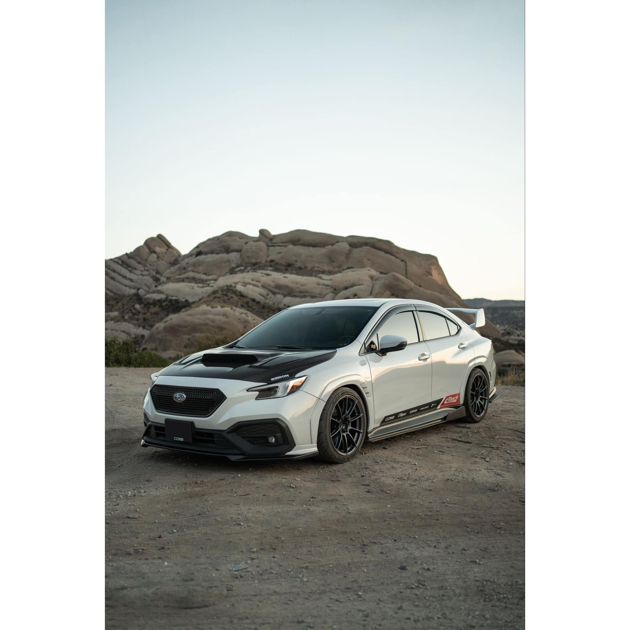 Noble RD2 Paint Matched Fender Flares (Ignition Red - DCK) - 2022-2026 WRX