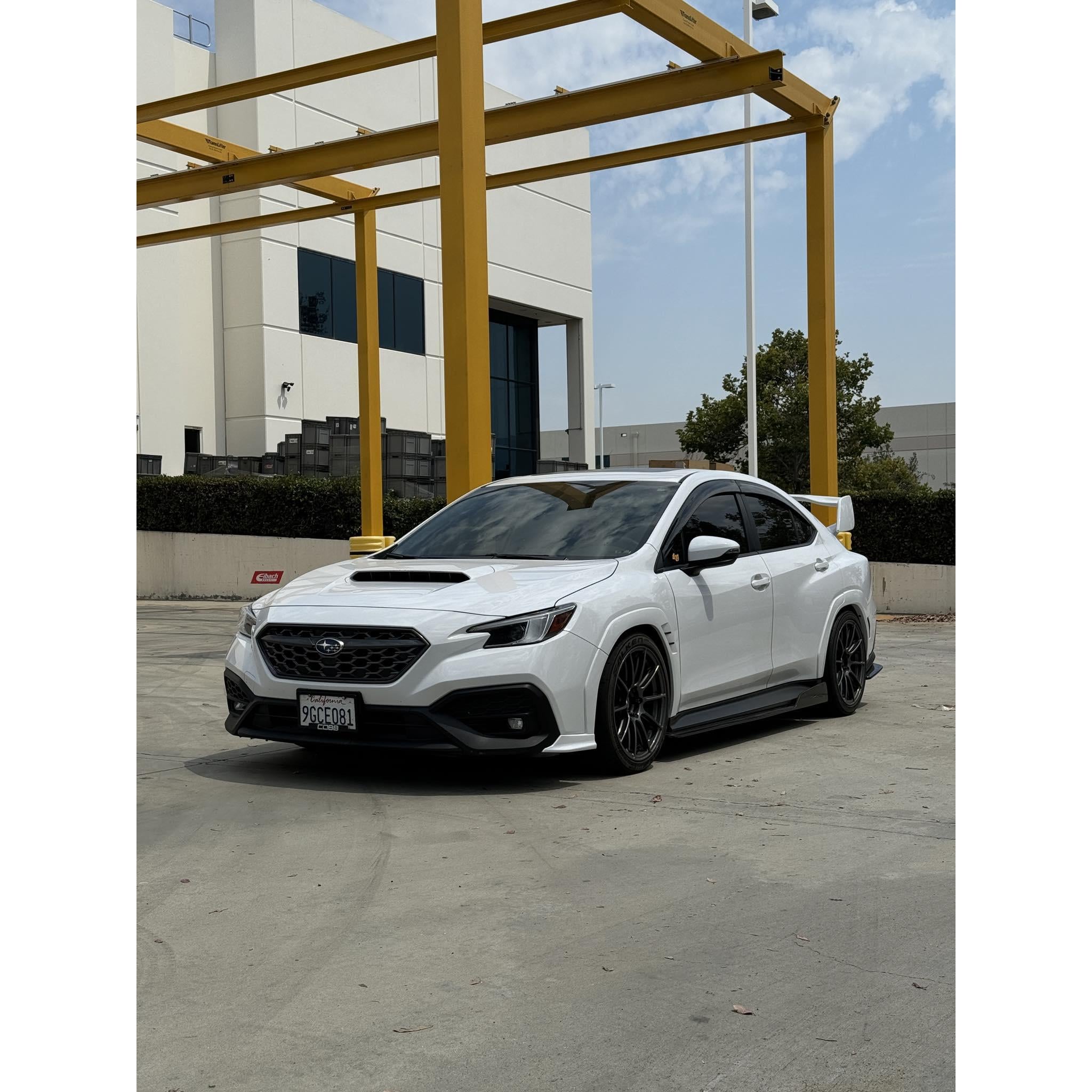 Noble RD2 Paint Matched Fender Flares (Solar Orange Pearl - WCL) - 2022-2026 WRX