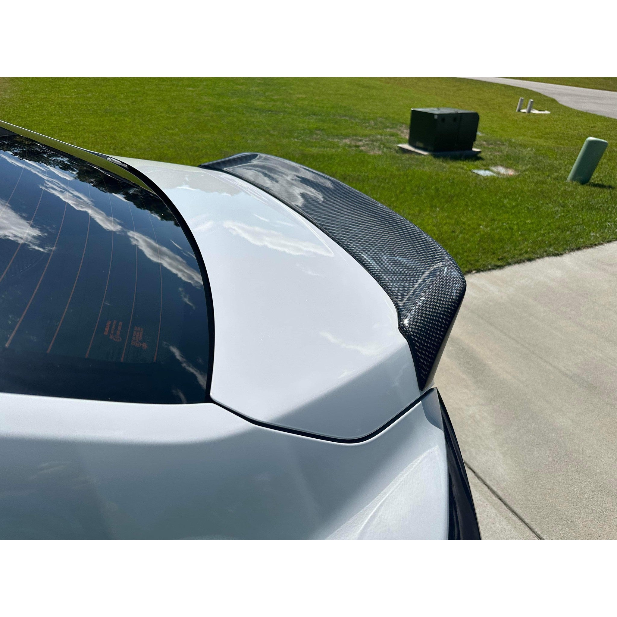 Noble RD2 Style Duckbill Rear Spoiler Carbon Fiber Subaru WRX 2022-2026