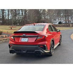 Noble RD3 Style Duckbill Spoiler (Ignition Red - DCK) Subaru - 22+ WRX