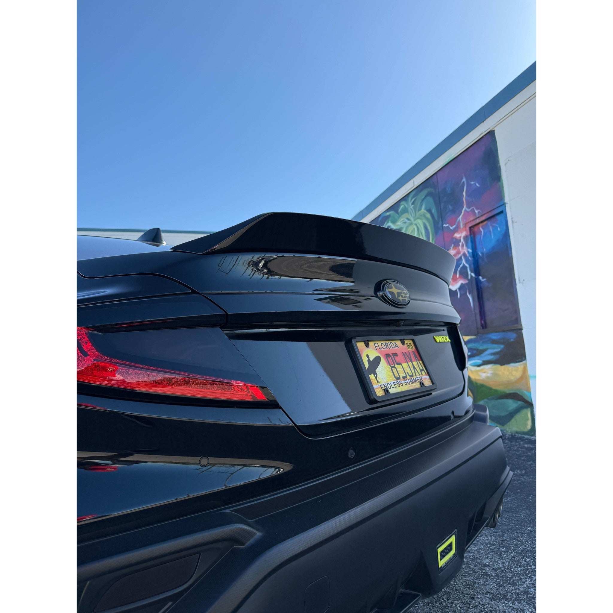 Noble RD3 Style Duckbill Spoiler (Ignition Red - DCK) Subaru - 22+ WRX