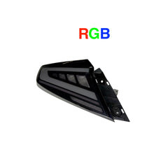 Noble RGB S4 Style Tail Lights V1 (Smoked Lens White Bar) - 2022-2026 WRX