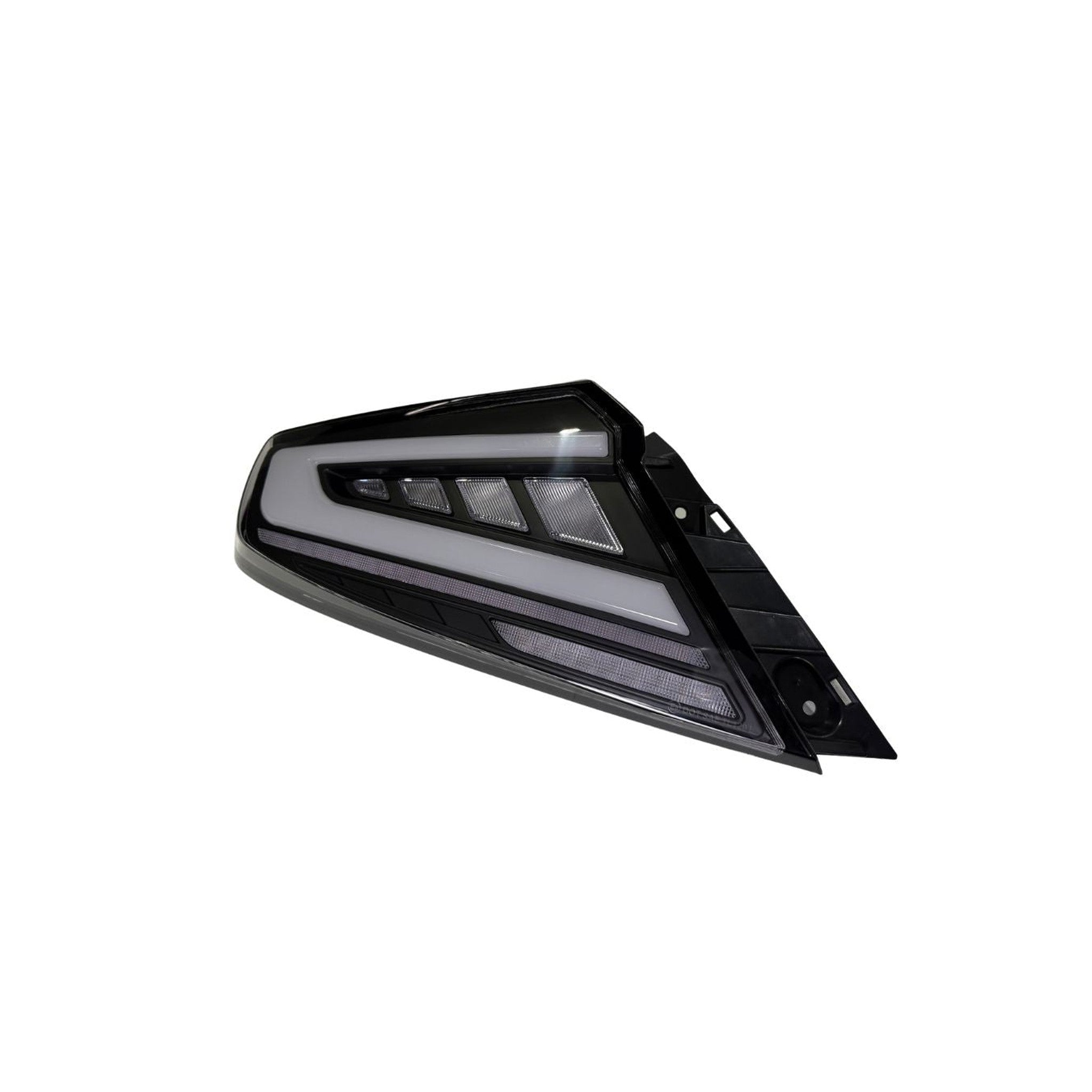 Noble S4 Style Tail Lights (Clear Lens, White Bar) - 2022-2026 WRX