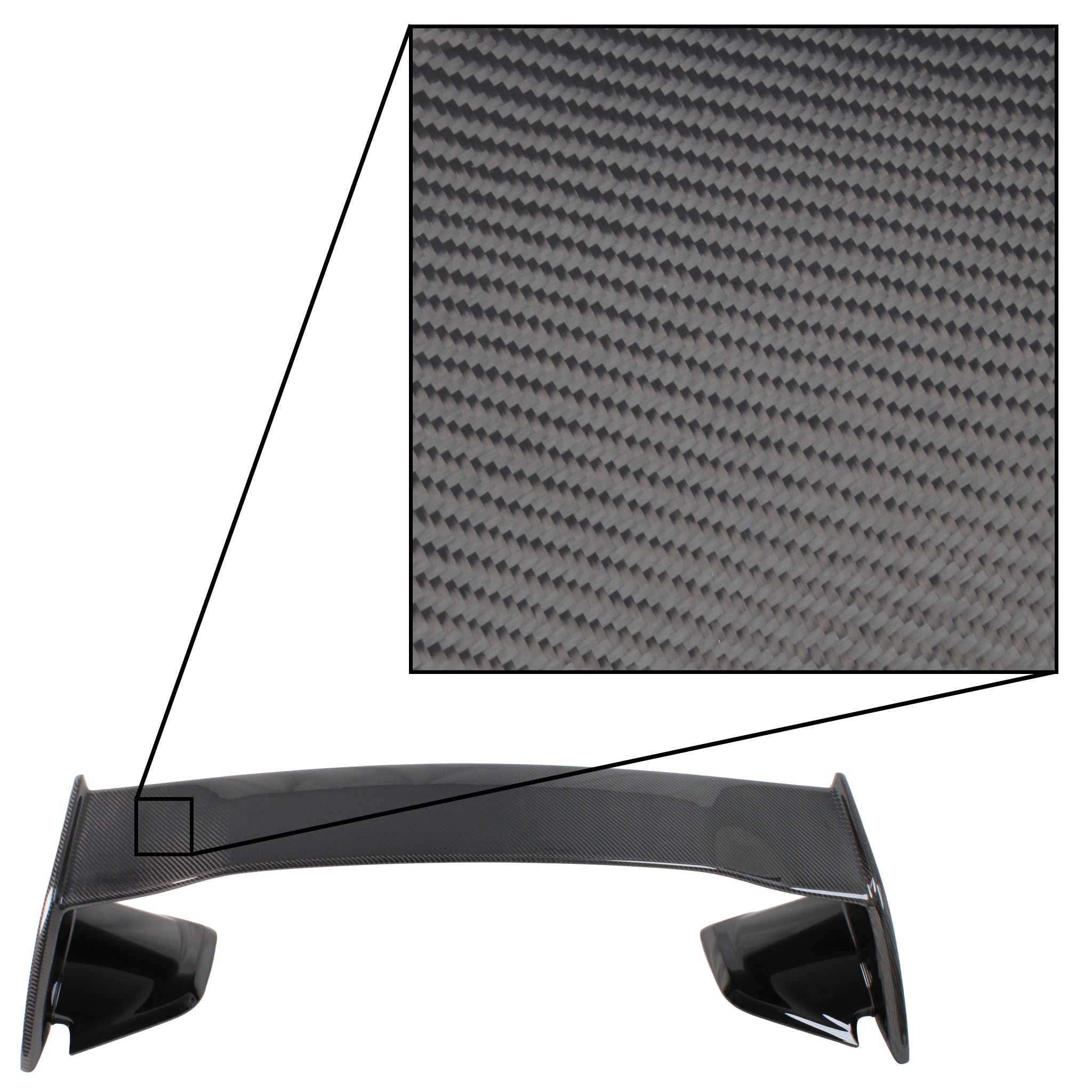 Noble STI Hybrid Carbon Fiber OE Style Spoiler for VB Chassis Subaru WRX 2022-2026