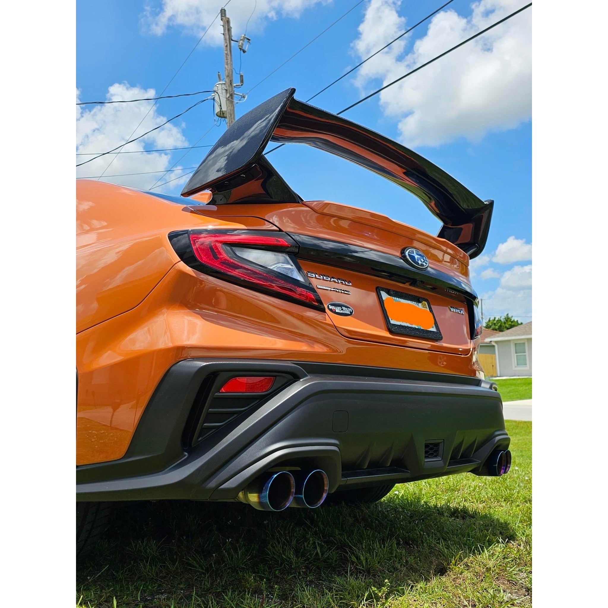 Noble STI Hybrid Carbon Fiber OE Style Spoiler for VB Chassis Subaru WRX 2022-2026