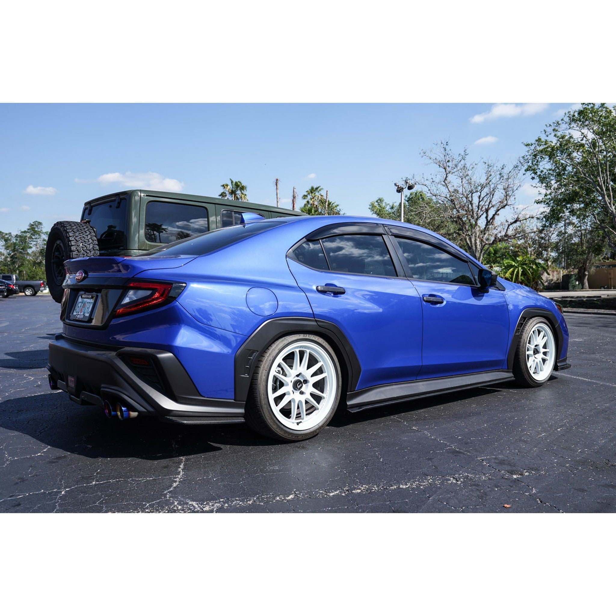 Noble STI Style Carbon Fiber Side Skirts Subaru WRX 2022-2026