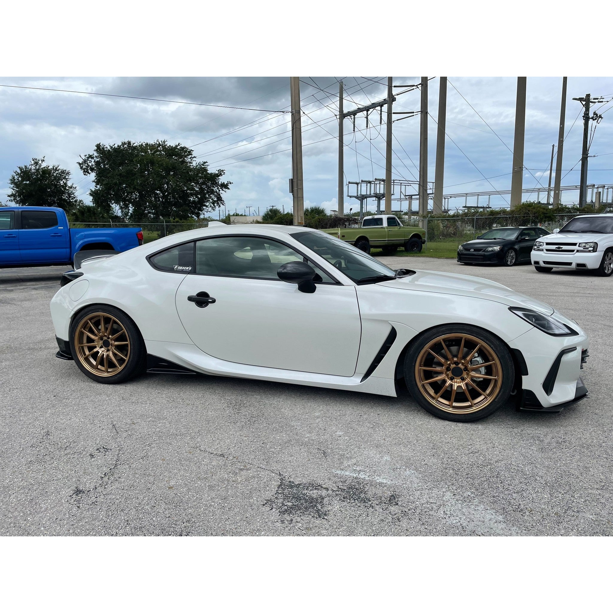 Noble STI Style Front Lip Gloss Black Subaru BRZ 2022-2026