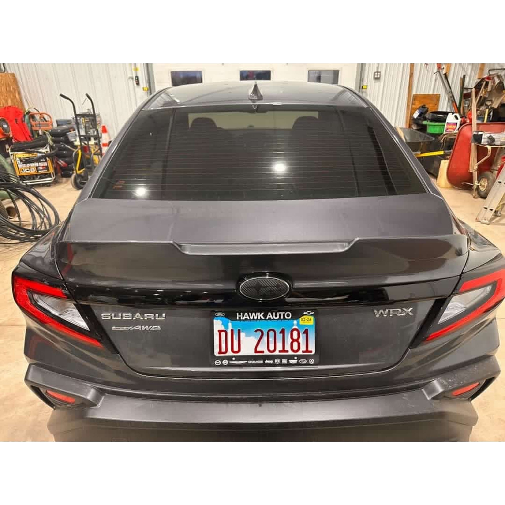 Noble STI Style High Back Paint Matched Duckbill Subaru WRX 2022-2026