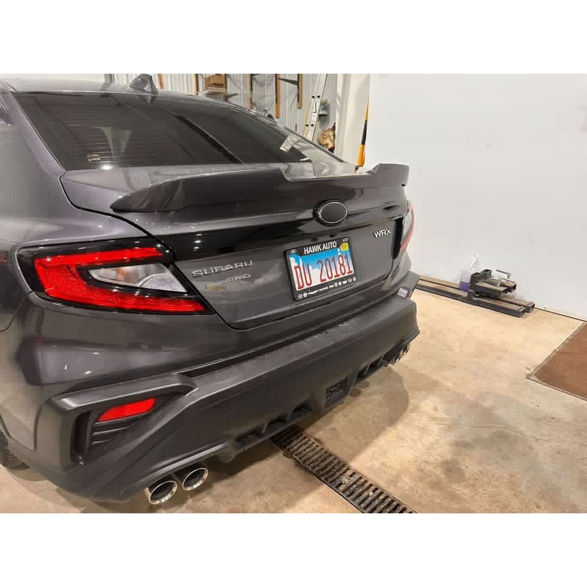 Noble STI Style High Back Paint Matched Duckbill Subaru WRX 2022-2026