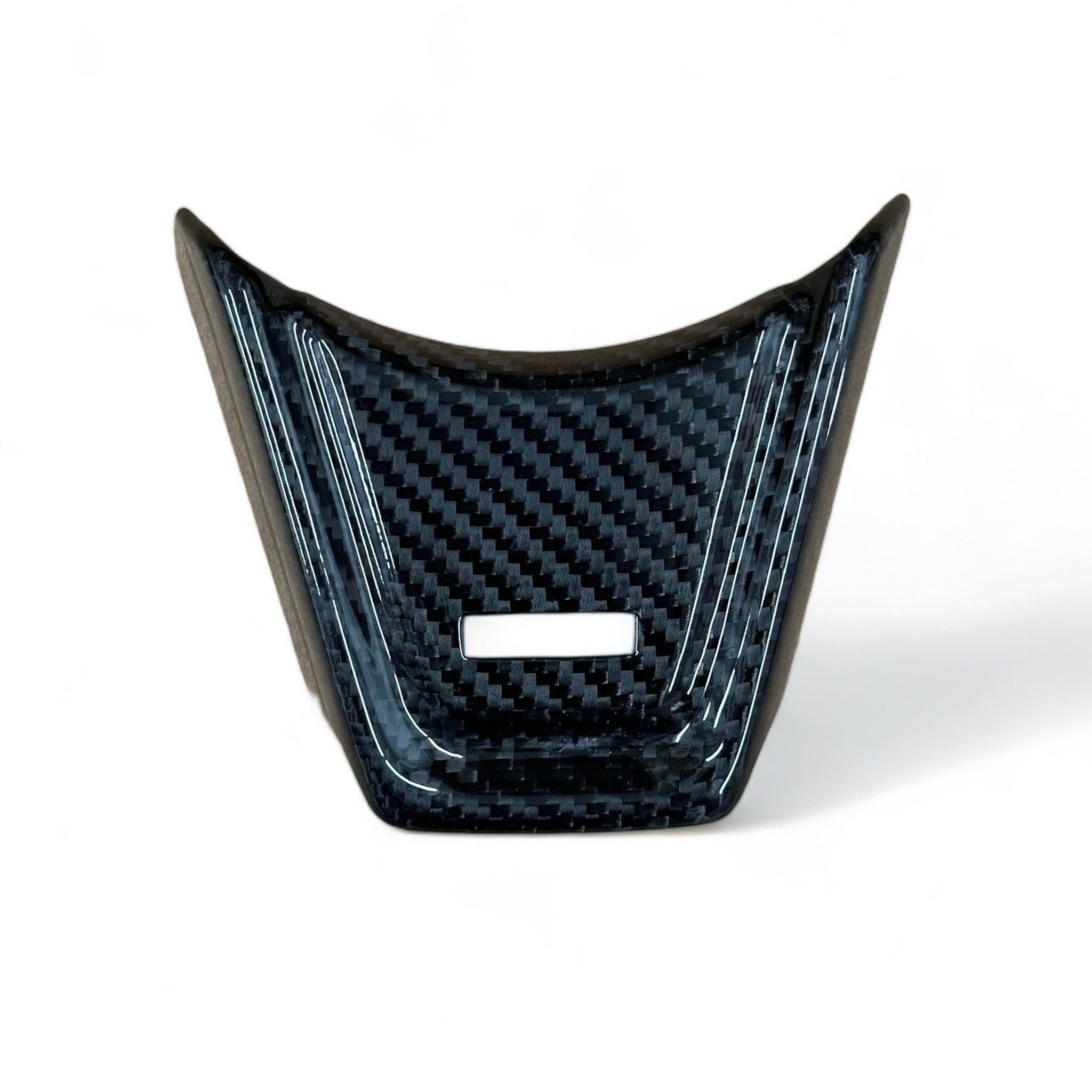 Noble Steering Wheel Carbon Fiber Lower Spoke Cover - 2022-2026 WRX