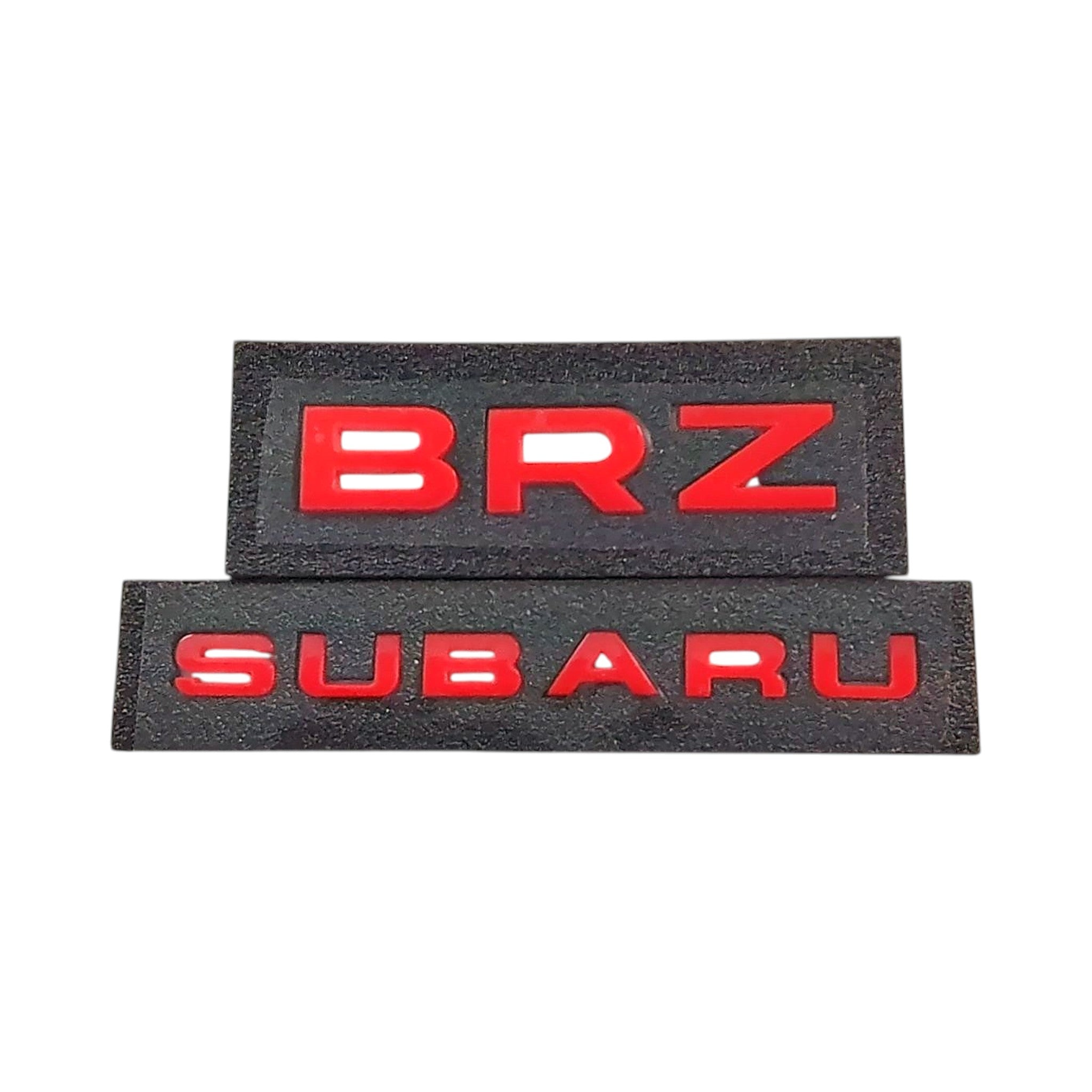 Noble "Subaru" / "BRZ" Trunk Emblem Set for Subaru BRZ 2013-2026