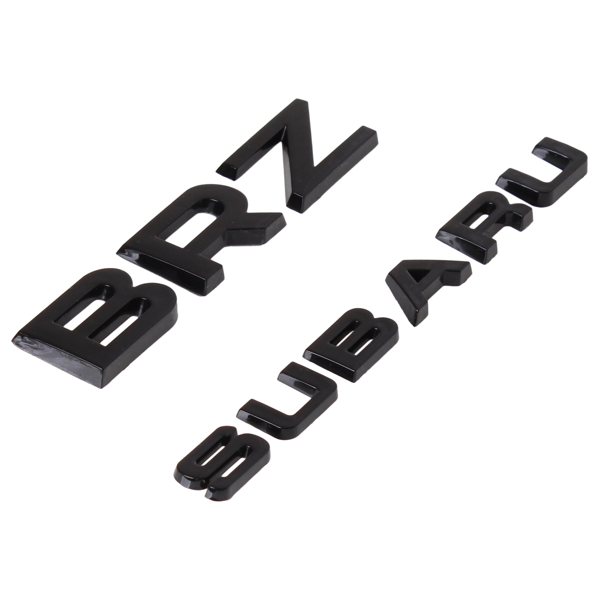 Noble "Subaru" / "BRZ" Trunk Emblem Set for Subaru BRZ 2013-2026