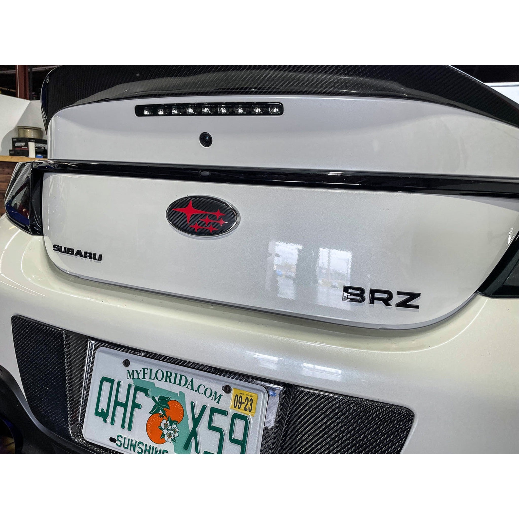 Noble "Subaru" / "BRZ" Trunk Emblem Set for Subaru BRZ 2013-2026