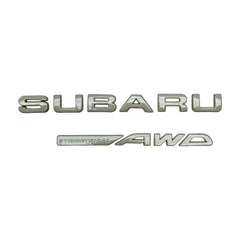 Noble "Symmetrical AWD" Trunk Emblem for Subaru WRX 2015-2026