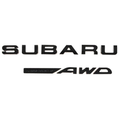 Noble "Symmetrical AWD" Trunk Emblem for Subaru WRX 2015-2026