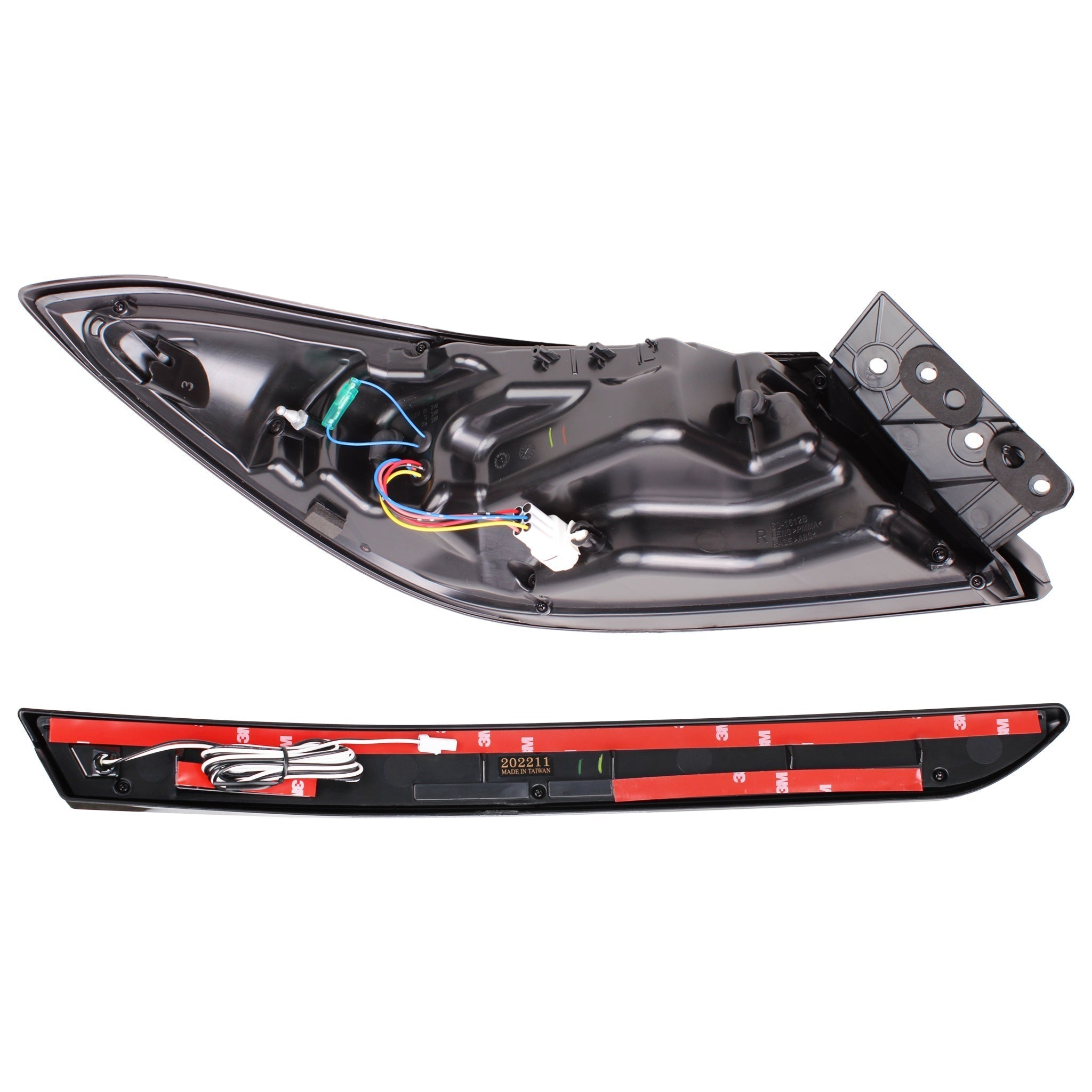 Noble TAS Smoked Sequential Tail Lights (White or Red Bar) 2022-2026 Subaru BRZ / Toyota GR86