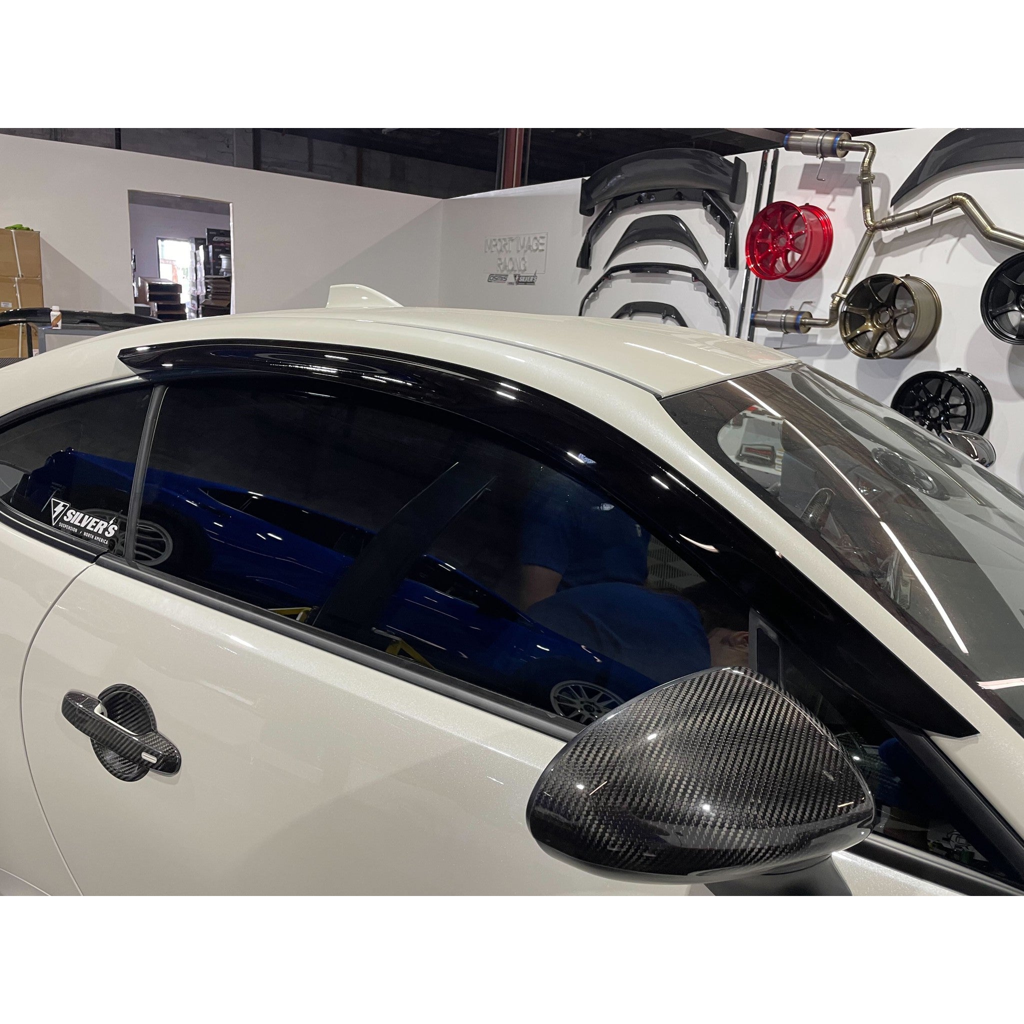 Noble TRD Sport Style Rain Guards Subaru BRZ / Toyota GR86 2022-2026