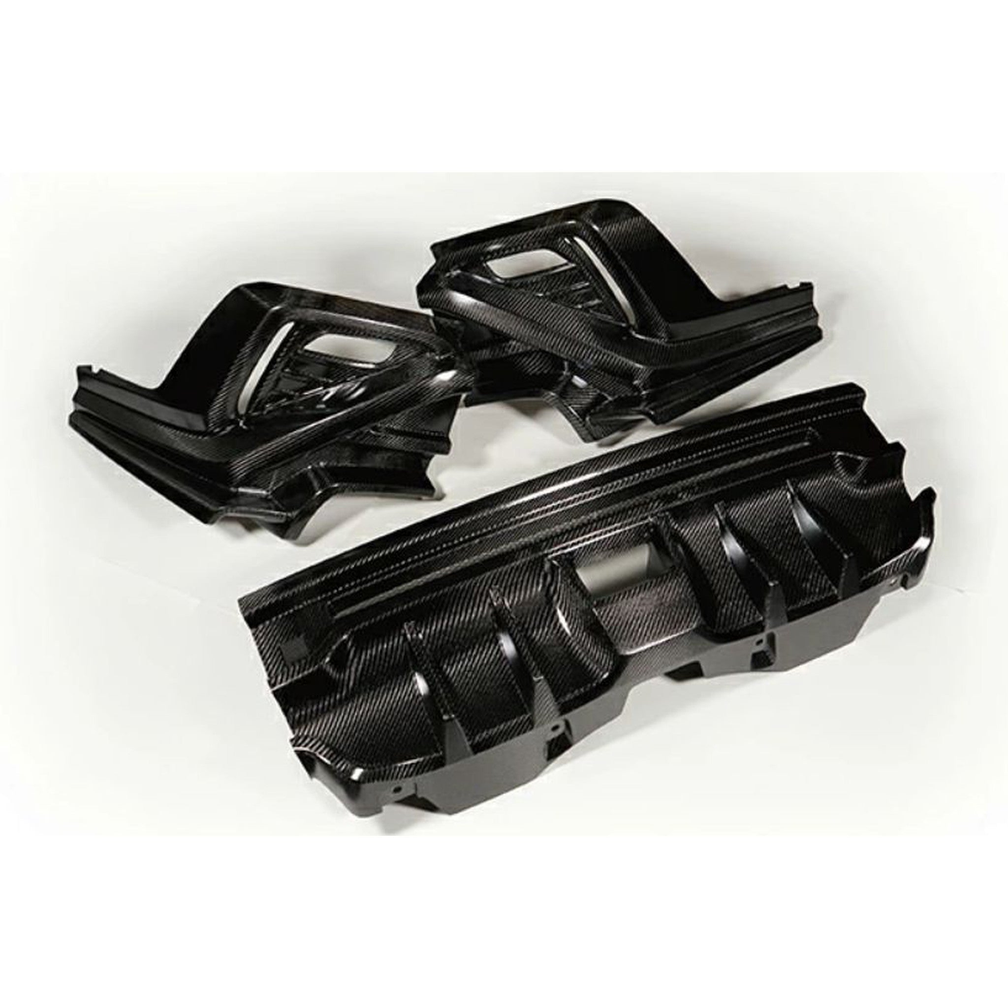 Noble Type Alpha Dry Carbon Fiber Rear Bumper Cover Subaru WRX 2022-2026