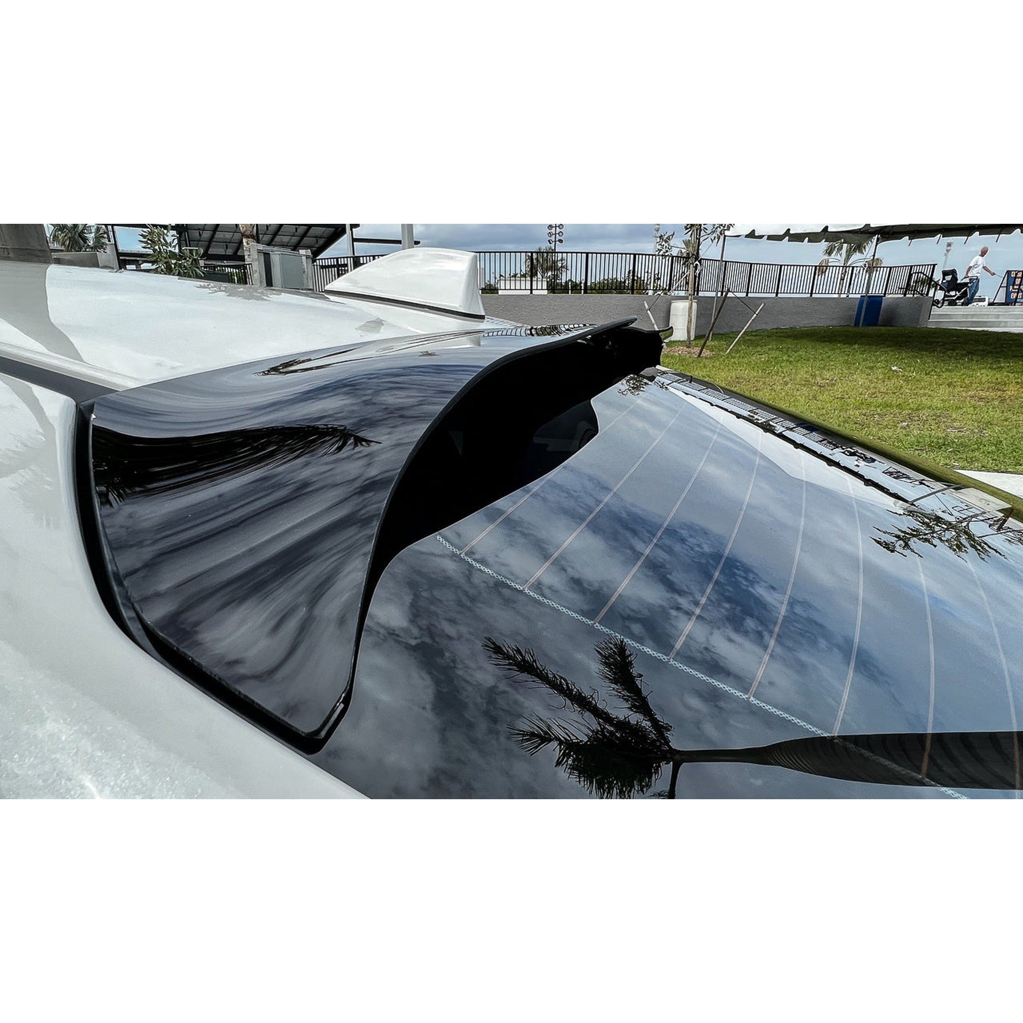 Noble V1 Smoked Rear Window Spoiler Subaru BRZ / Toyota GR86 2022-2026