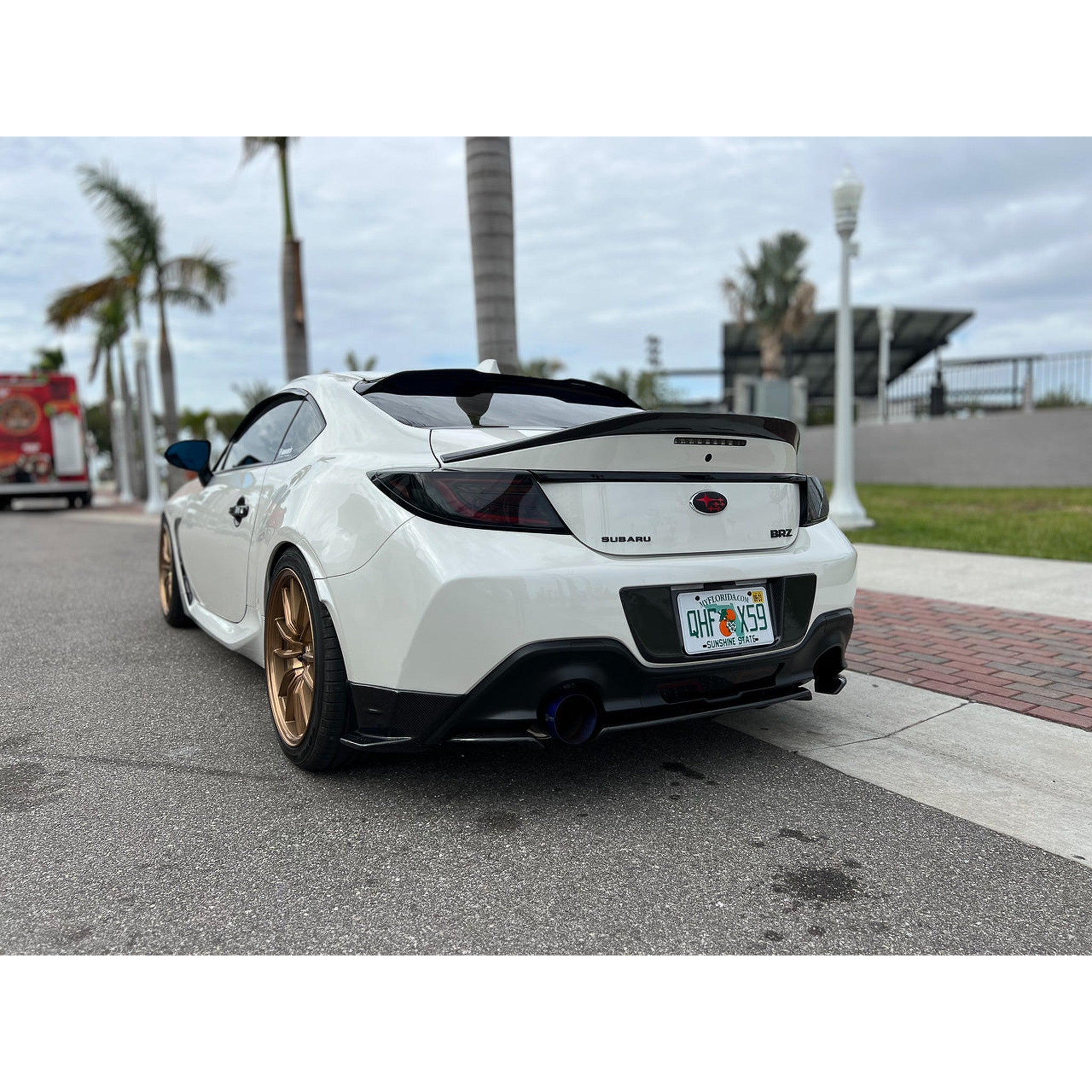 Noble V1 Smoked Rear Window Spoiler Subaru BRZ / Toyota GR86 2022-2026