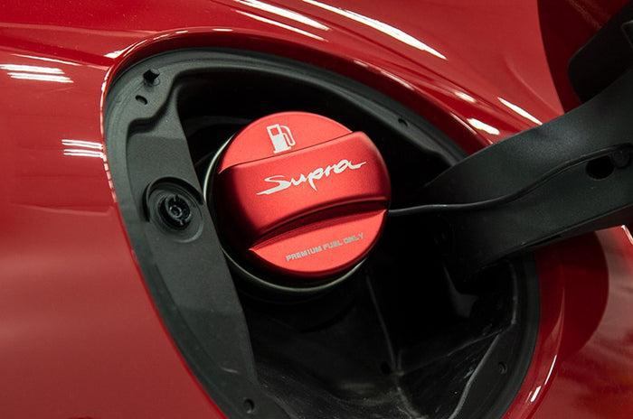 OLM Anodized Red Fuel Cap Cover Toyota Supra 2020-2026 | A.70169.1-RD