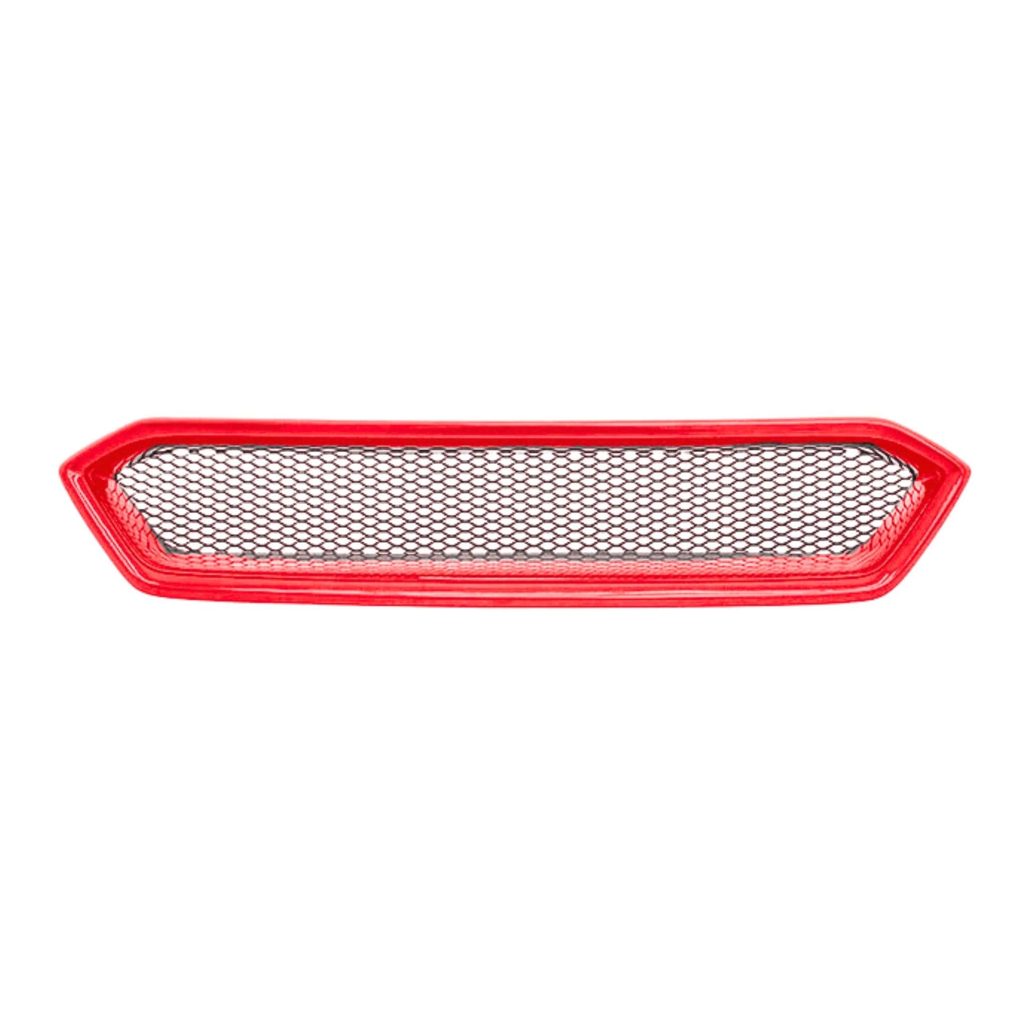 OLM CS Style Paint Matched Carbon Fiber Grille Lightning Red WRX / STI 2018-2021 | A.70108.1-C7P