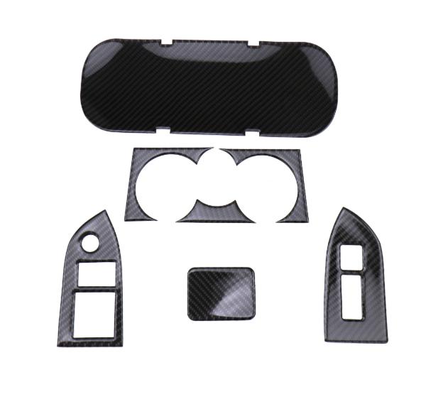 OLM Carbon Fiber Style Interior Dress Up Kit 13-16 Scion FR-S / 13-20 Subaru BRZ / 17-20 Toyota 86 | FT86-INT-CF