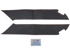 OLM Carbon Look Kick Guard Protection Set with Red Stitching FR-S 13-16 / BRZ 13-20 / 17-20 Toyota 86 | A.70056.1