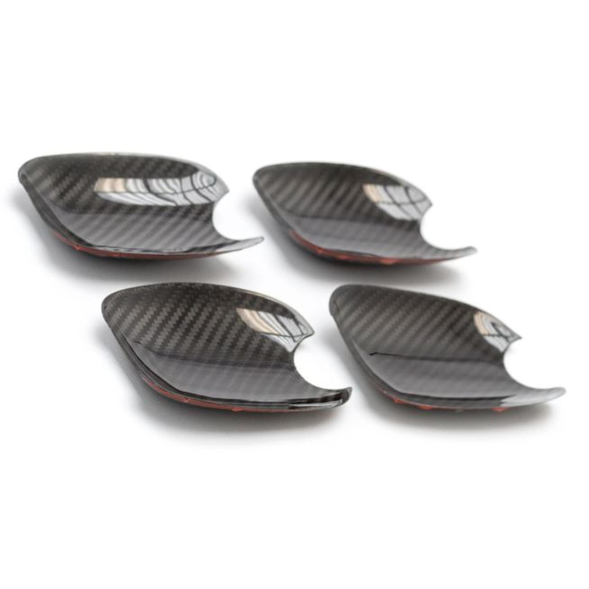 OLM Dry Carbon Fiber Door Handle Inserts WRX / STI 2015-2021 | DHI-WRX14-DCF
