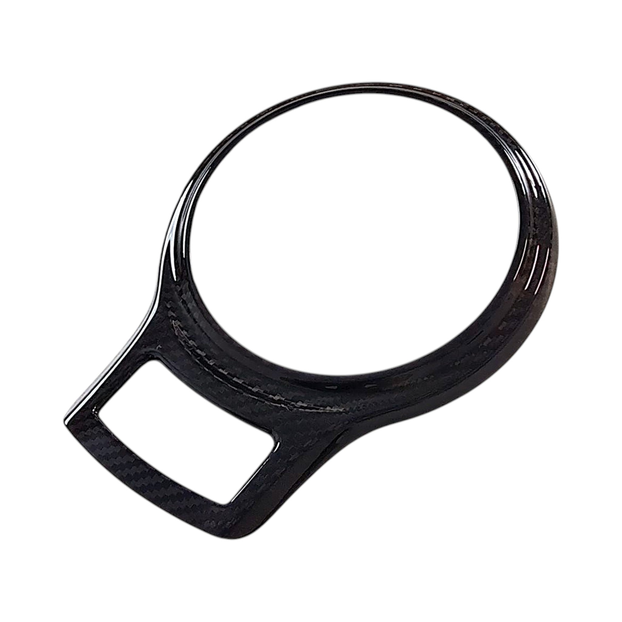 OLM Dry Carbon Fiber Shifter Trim Overlay Gloss Carbon Fiber Scion FR-S 2013-2016 / Subaru BRZ 2013+ / Toyota 86 2017+ | SGF-FT86-DCF