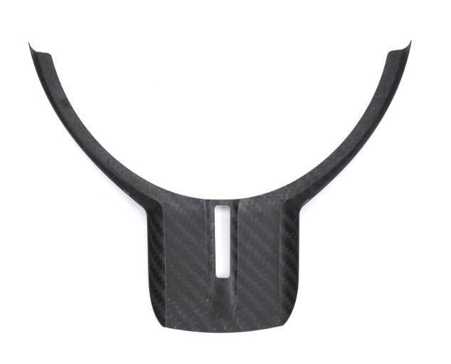 OLM Dry Carbon Fiber Steering Wheel Trim Cover Matte Carbon Fiber 13-16 Scion FR-S / 13-20 Subaru BRZ / 17-20 Toyota 86 | STR-FT86-MDCF