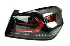 OLM Evolution Taillight Right Side Only Clear Lens/Black Base/Red Bar WRX / STI 2015-2021 | A.70032.1-CBR-R