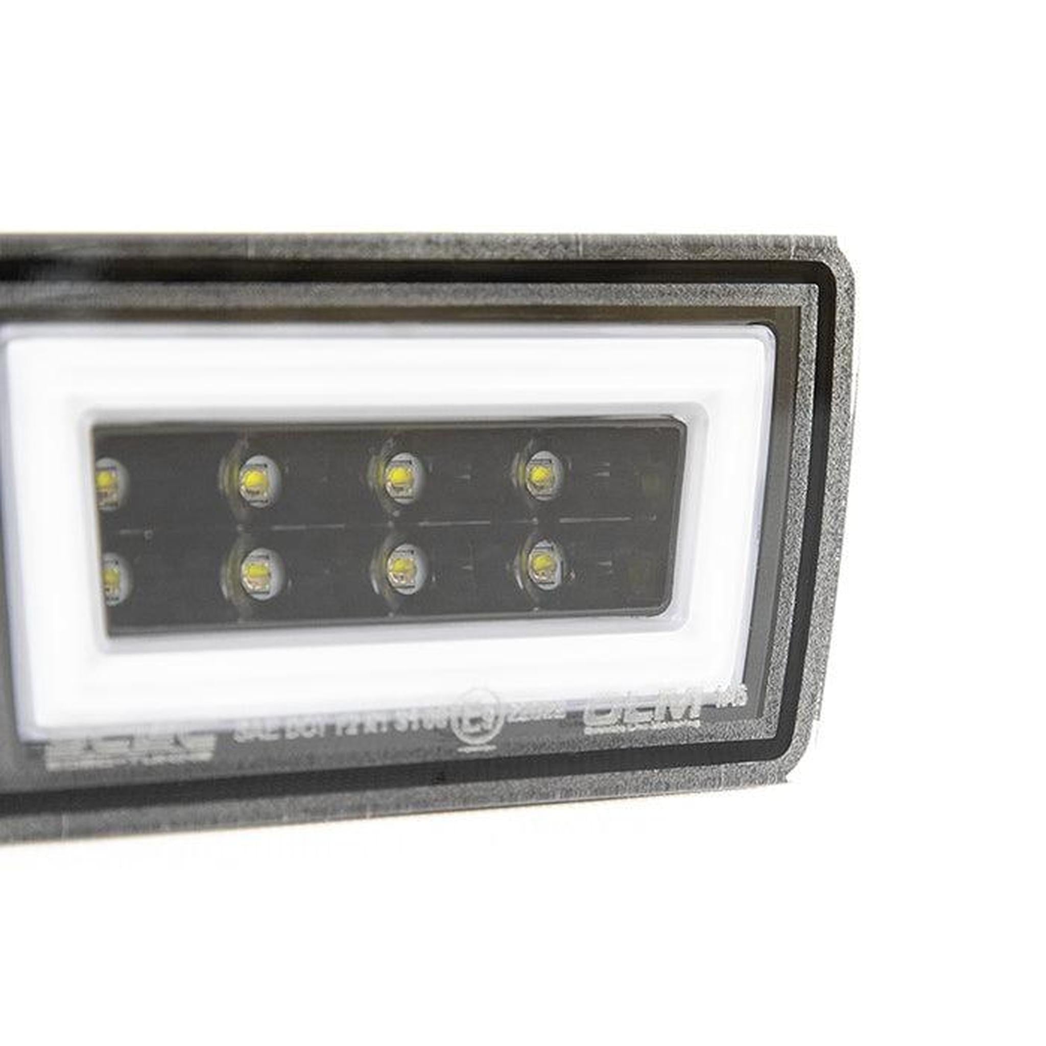 OLM F1 NB R V2 Clear Lens Goss Black Base White Bar WRX / STI Sedan 2011-2014 | A.70219.5