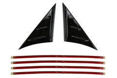 OLM Gloss Black Wind Buffeting Deflectors Toyota Supra 2020-2024 | A.70232.1