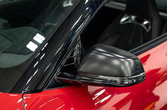 OLM Gloss Black Wind Buffeting Deflectors Toyota Supra 2020-2026 | A.70232.1