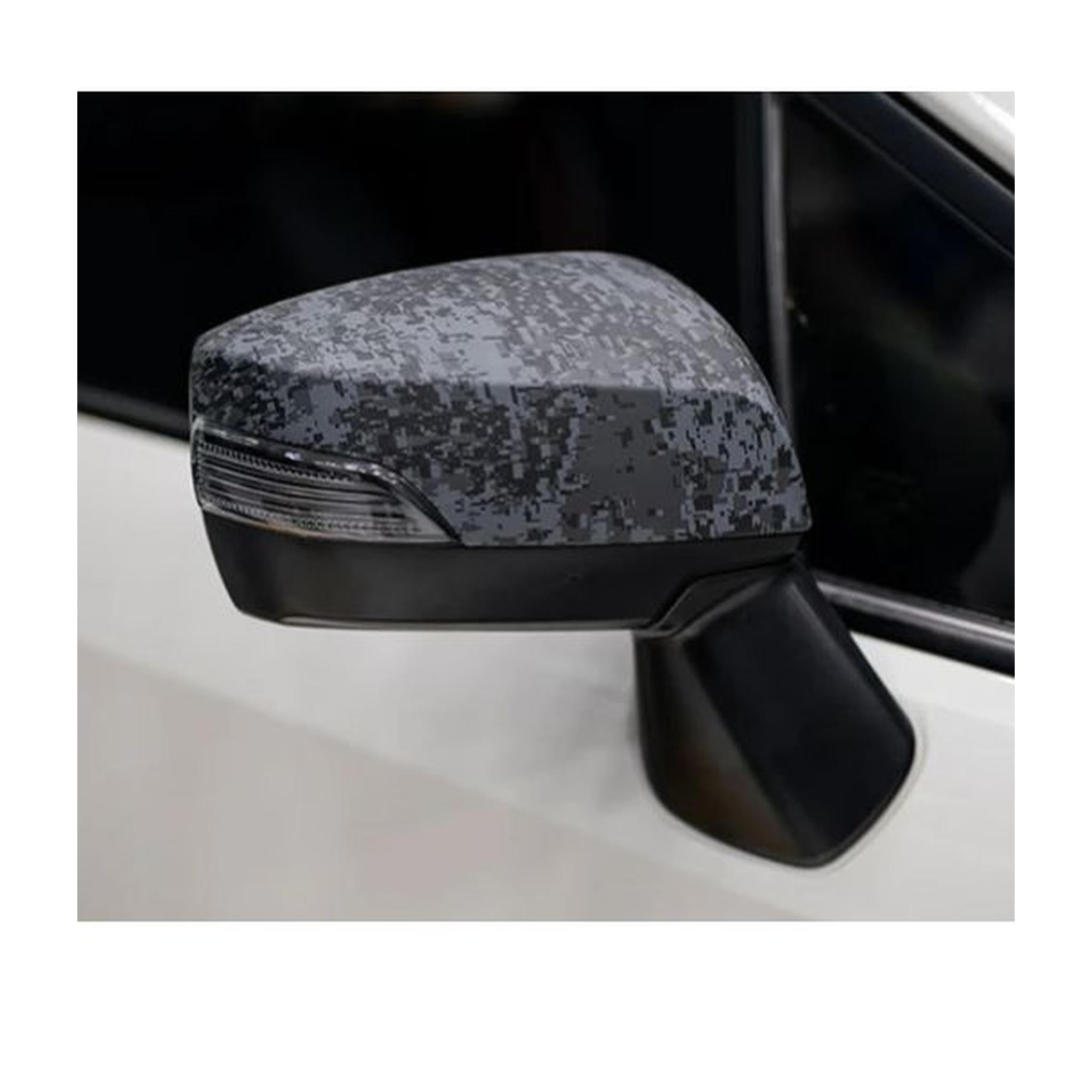 OLM Graphic Design Mirror Covers Black Gray Digital Camo WRX / STI 2015-2021 | A.70180.2