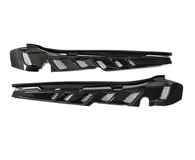 OLM LE Carbon Fiber Ducted Inner Fender Shrouds Subaru WRX 2022-2026 | A.70269.1