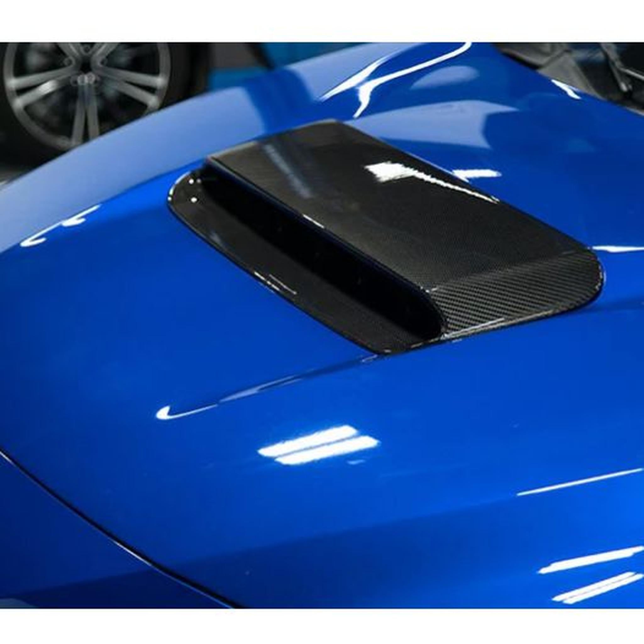 OLM LE Carbon Fiber Hood Scoop Cover Subaru WRX 2022-2026 | B.47018.1