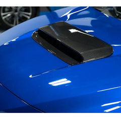 OLM LE Carbon Fiber Hood Scoop Cover Subaru WRX 2022-2026 | B.47018.1