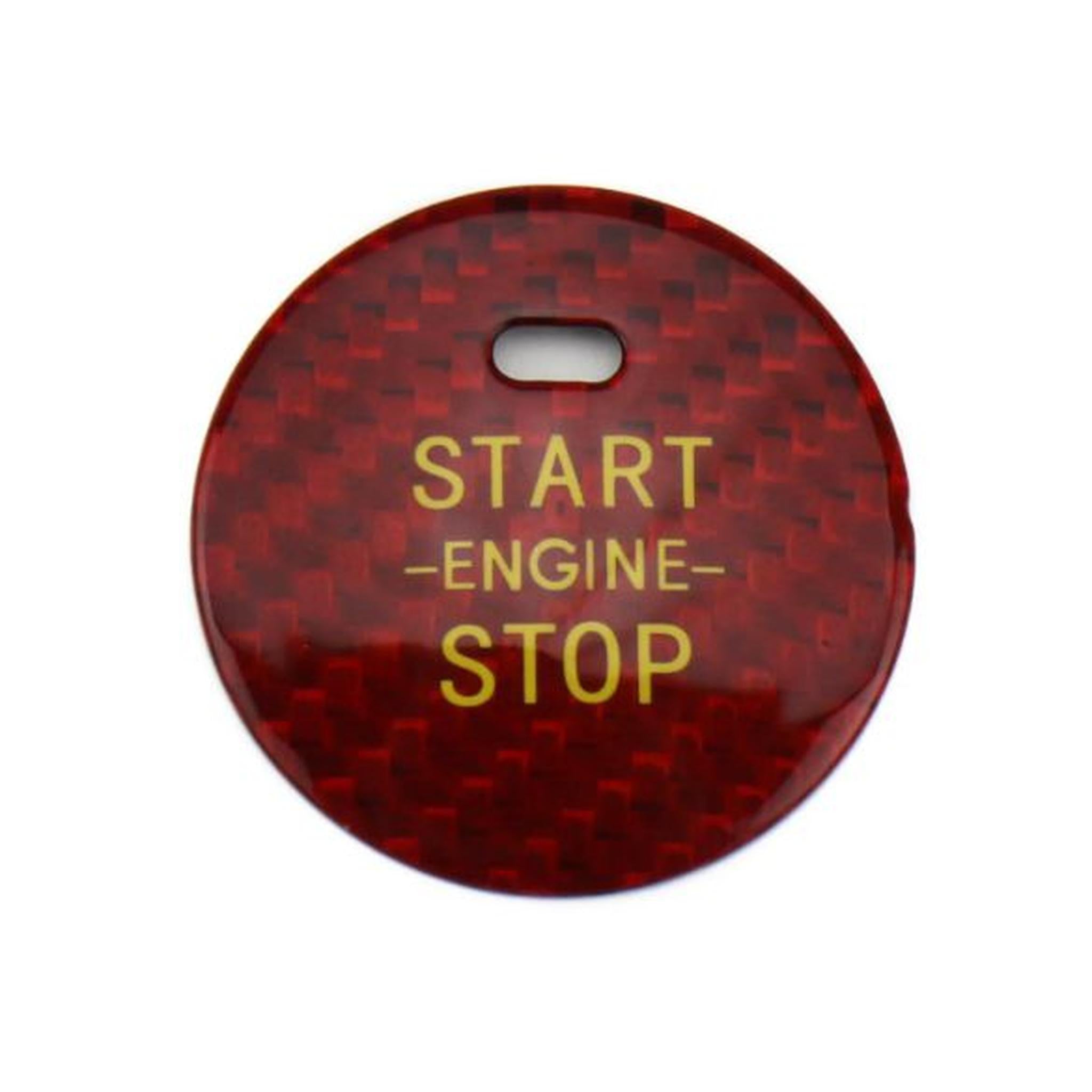 OLM LE Carbon Fiber Push to Start Cover Red WRX / STI 2015-2021 | A.70097.2