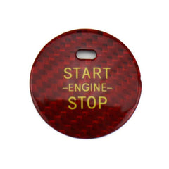 OLM LE Carbon Fiber Push to Start Cover Red WRX / STI 2015-2021 | A.70097.2