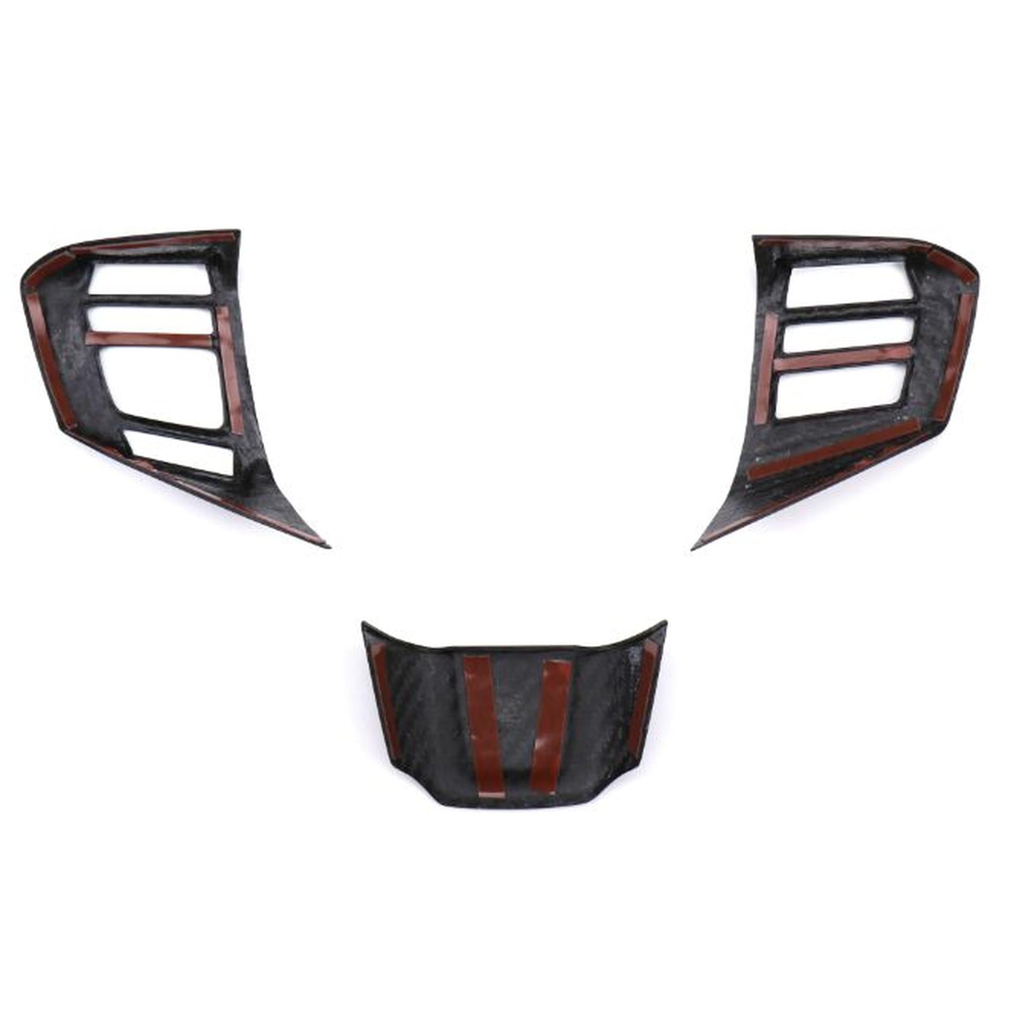 OLM LE Dry Carbon Fiber Steering Wheel Covers Type 2 WRX / STI 2015-2021 | AXIS-16WRXSTR