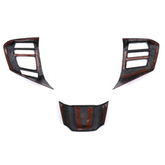 OLM LE Dry Carbon Fiber Steering Wheel Covers Type 2 WRX / STI 2015-2021 | AXIS-16WRXSTR