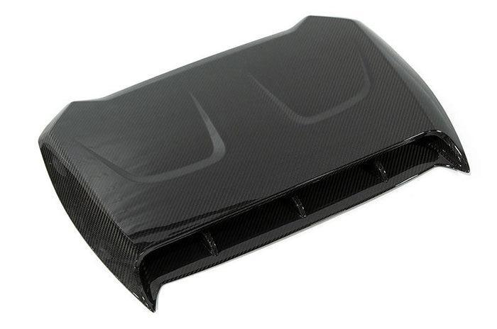 OLM LE Oversize Carbon Fiber Hood Scoop Cover Subaru WRX 2022-2026 | B.47019.1