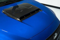 OLM LE Oversize Carbon Fiber Hood Scoop Cover Subaru WRX 2022-2026 | B.47019.1