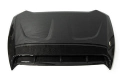 OLM LE Oversize Carbon Fiber Hood Scoop Cover Subaru WRX 2022-2026 | B.47019.1
