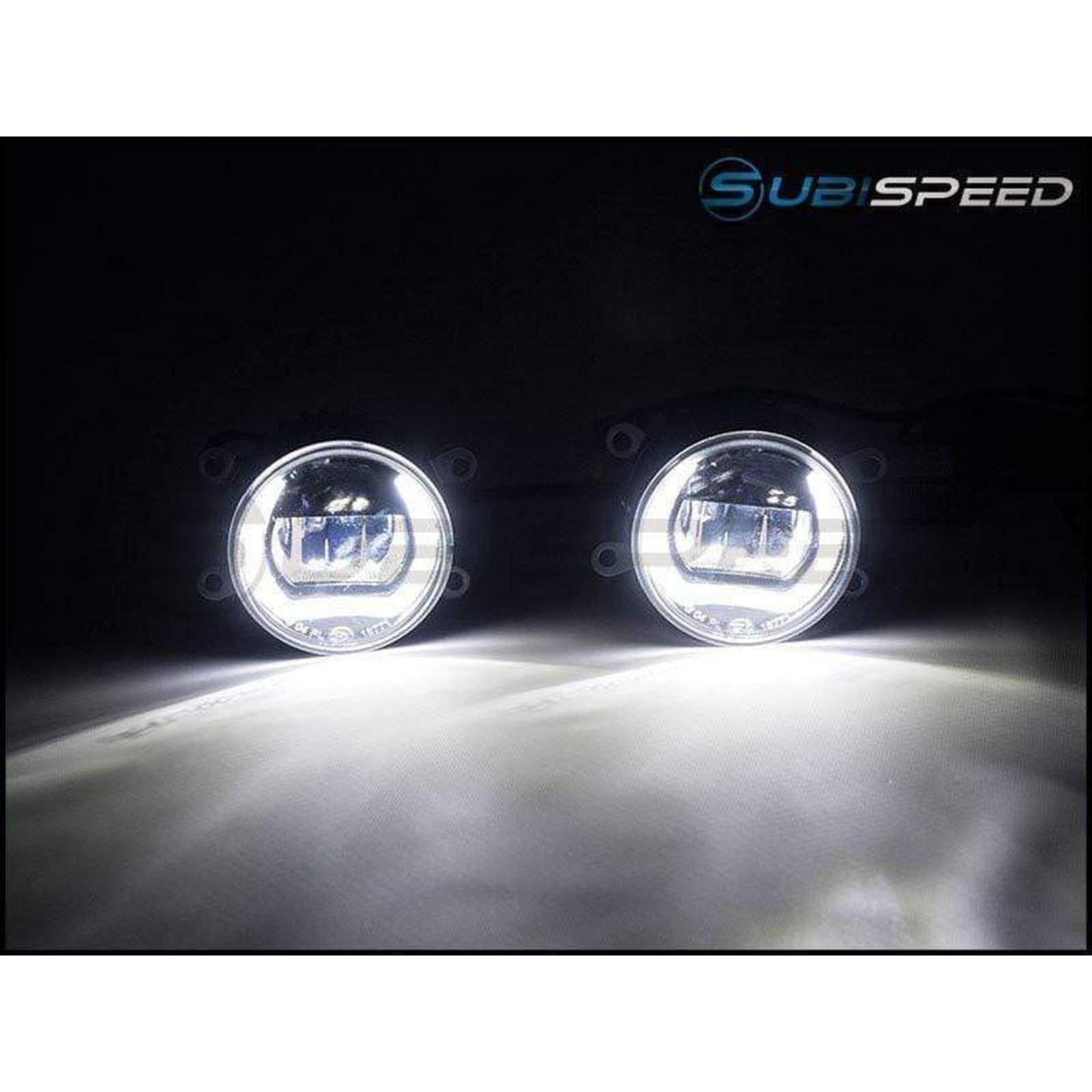 OLM LED / Corona Ring DRL Fog Light Housings Subaru WRX / STI 2015-2021