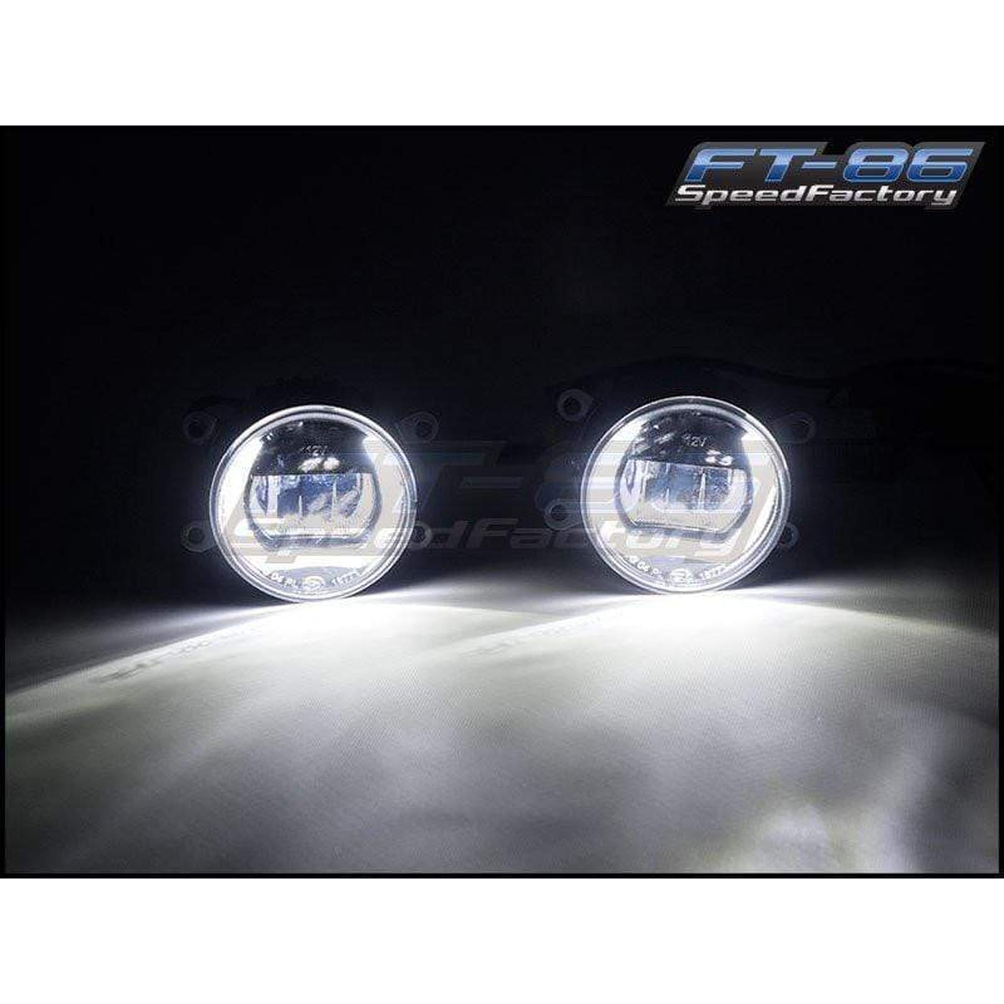 OLM LED / Corona Ring DRL Fog Light Housings Subaru WRX / STI 2015-2021