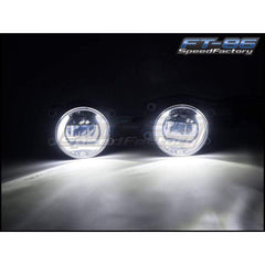 OLM LED / Corona Ring DRL Fog Light Housings Subaru WRX / STI 2015-2021