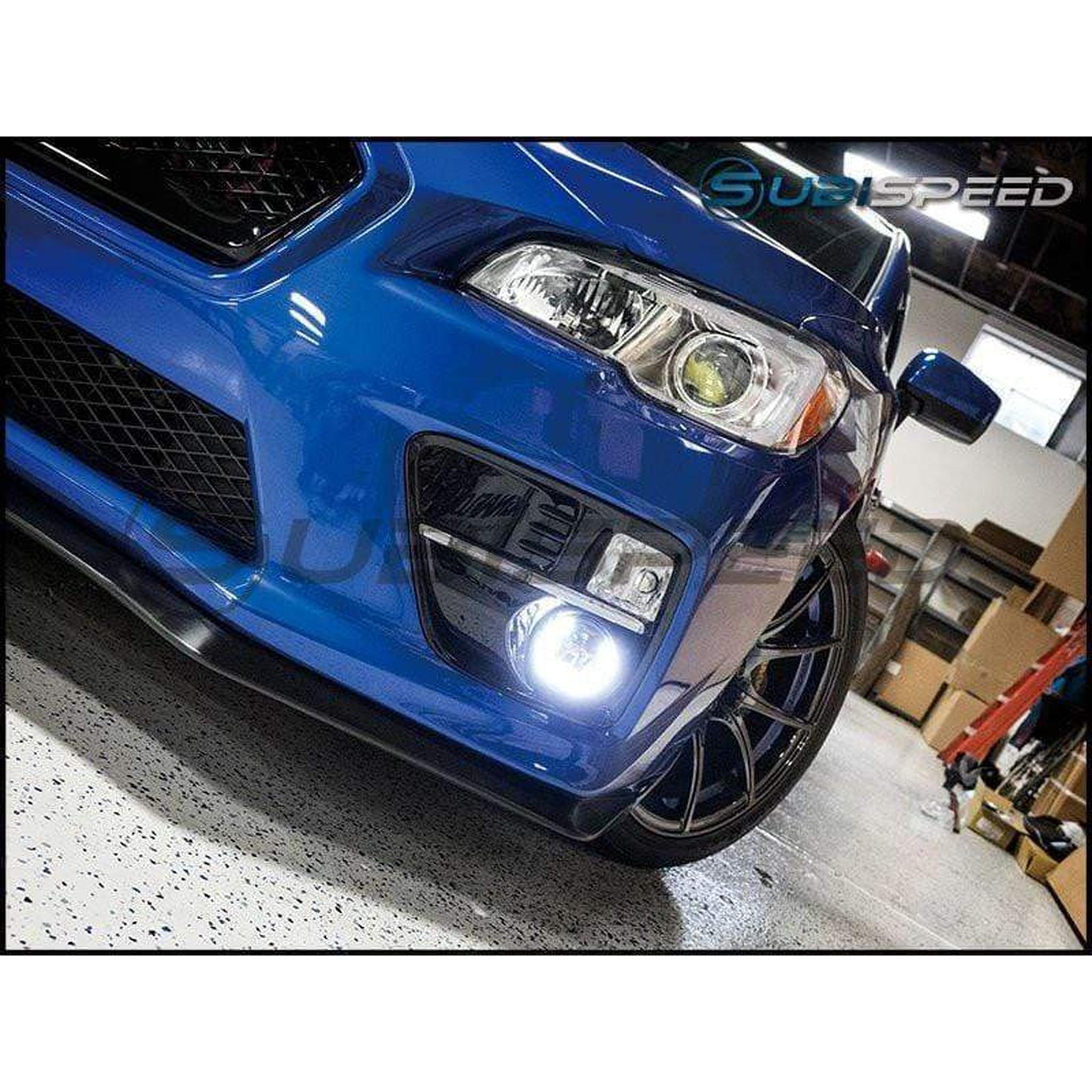 OLM LED / Corona Ring DRL Fog Light Housings Subaru WRX / STI 2015-2021